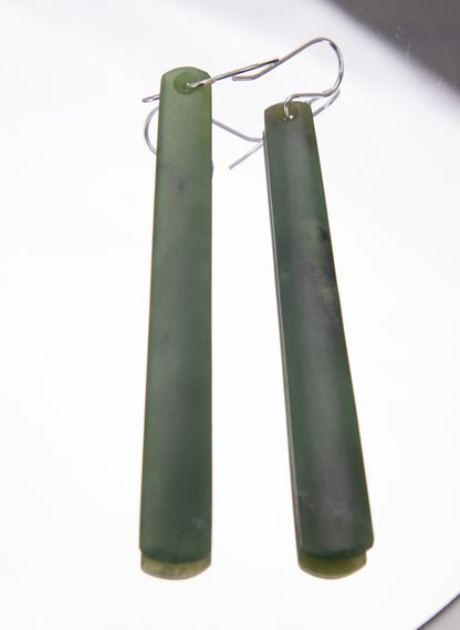 Pounamu Drop Earrings