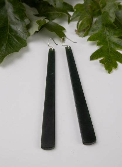 Pounamu Drop Earrings