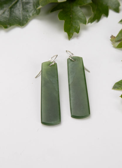 Pounamu Drop Earrings