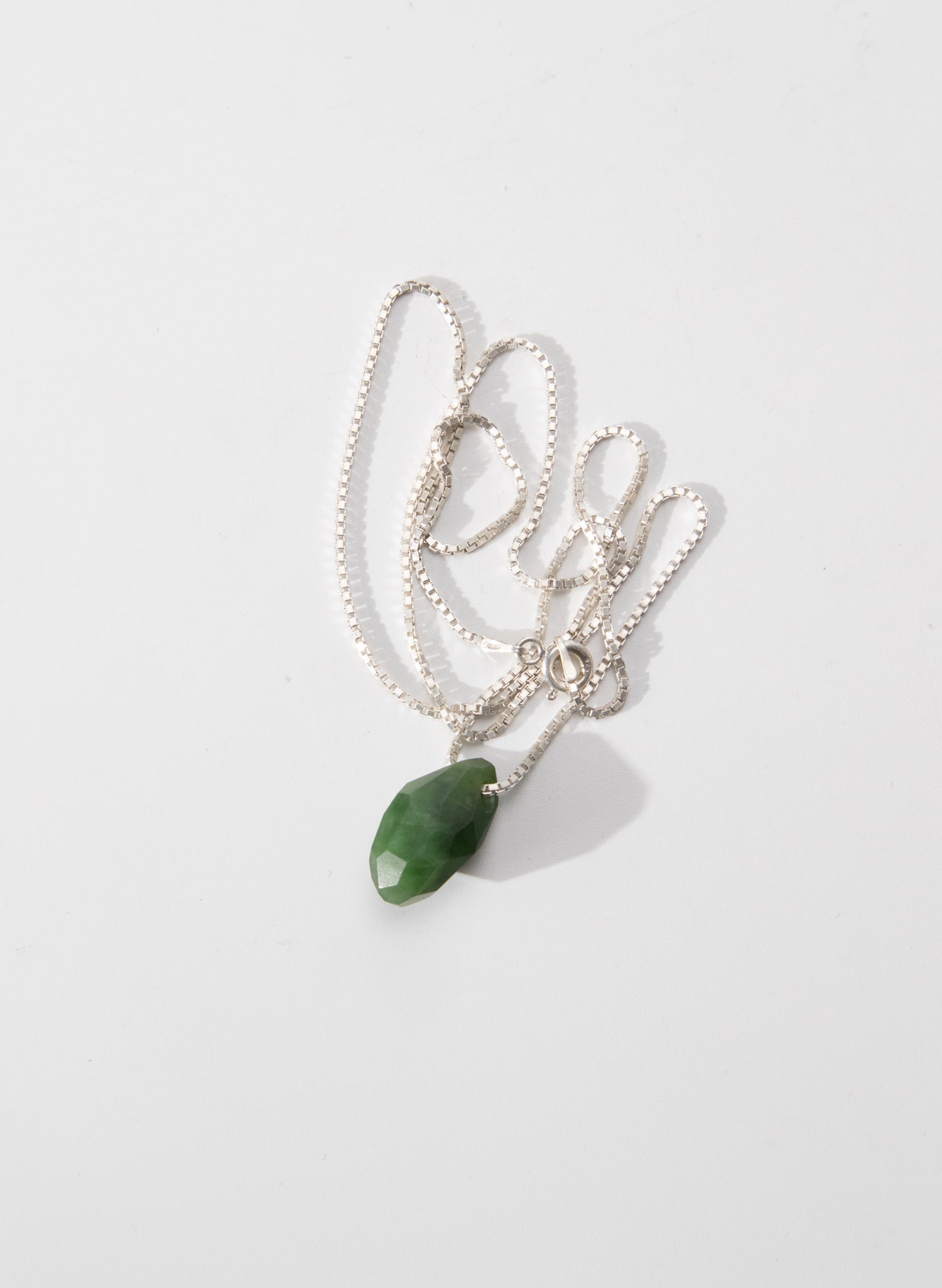 Faceted Rock Pounamu Pendant