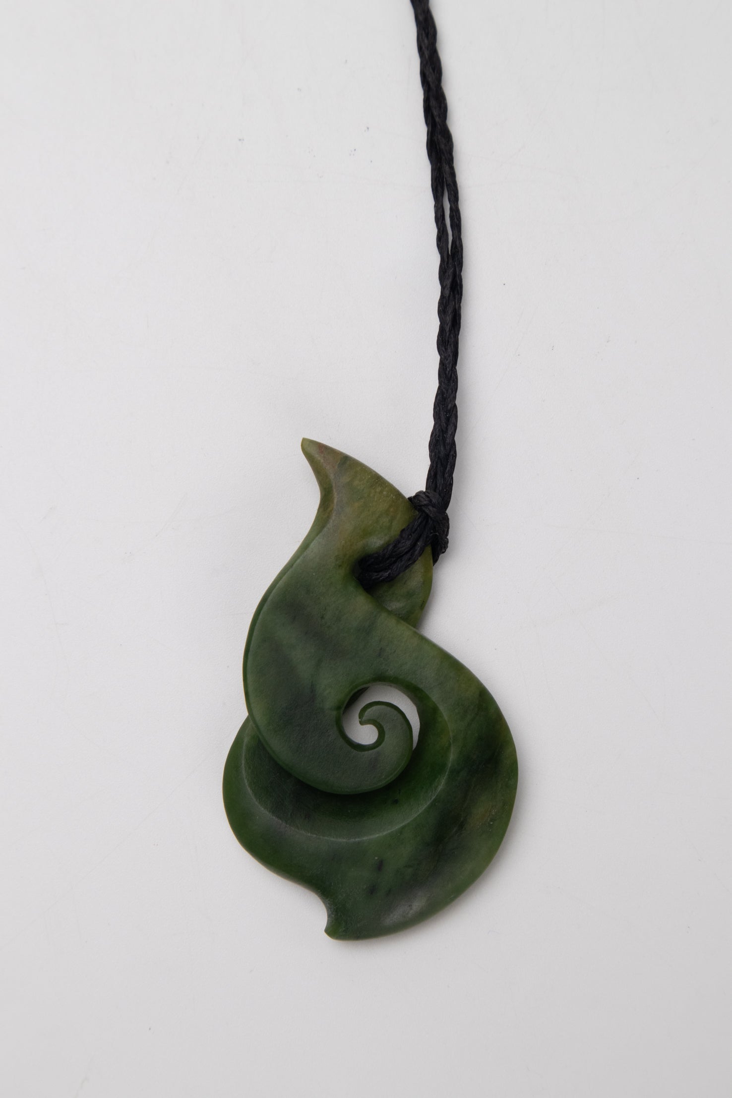 Twist Leaf Pounamu Pendant