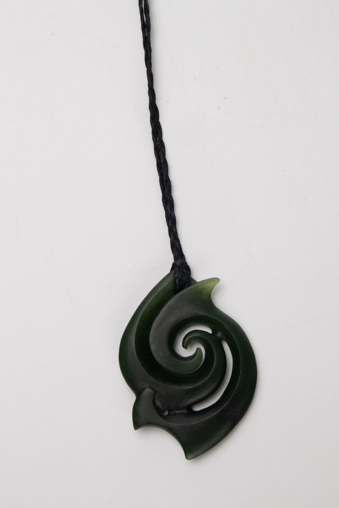 Double Koru Pounamu Pendant