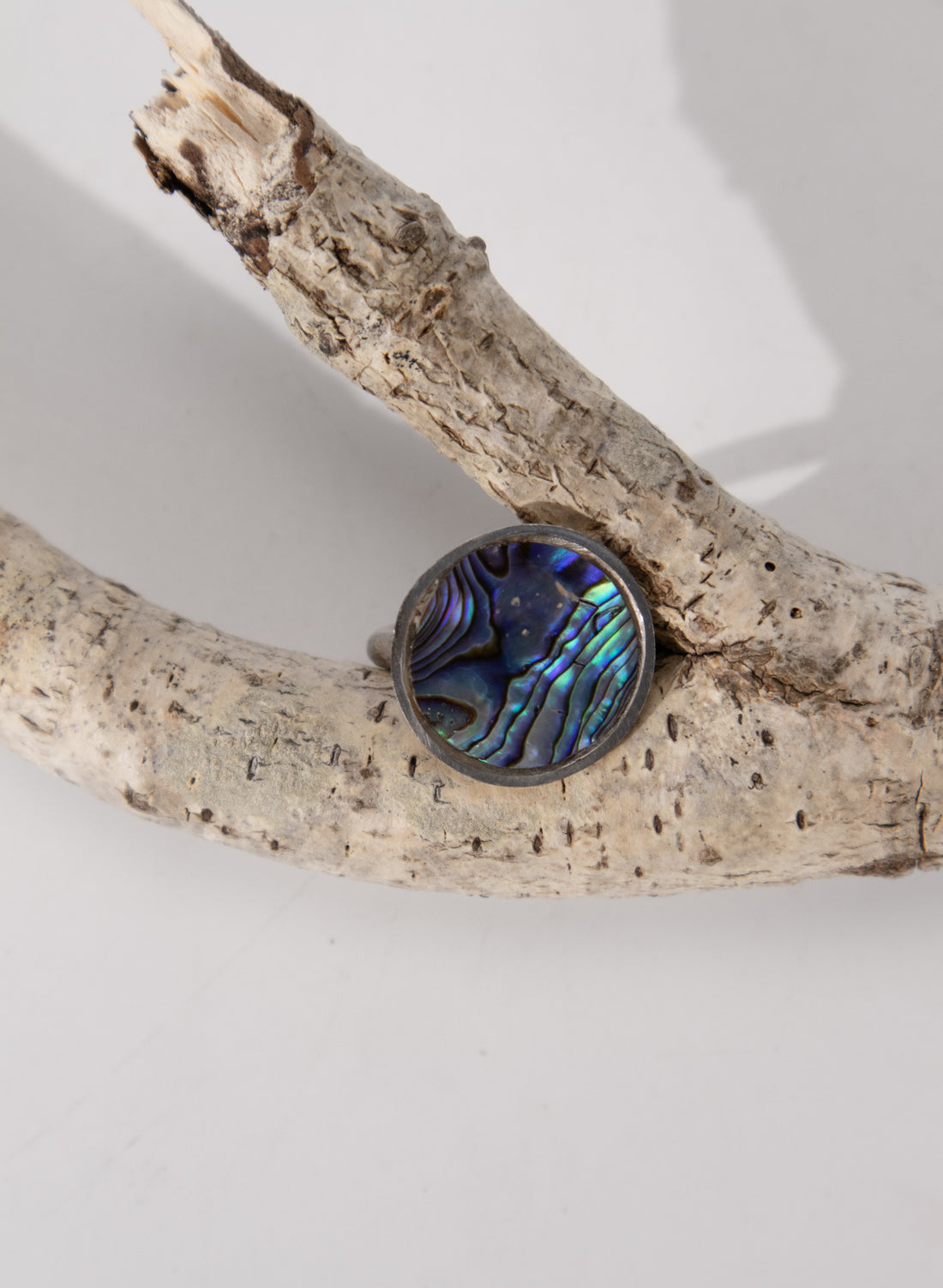 Paua Saucer Ring