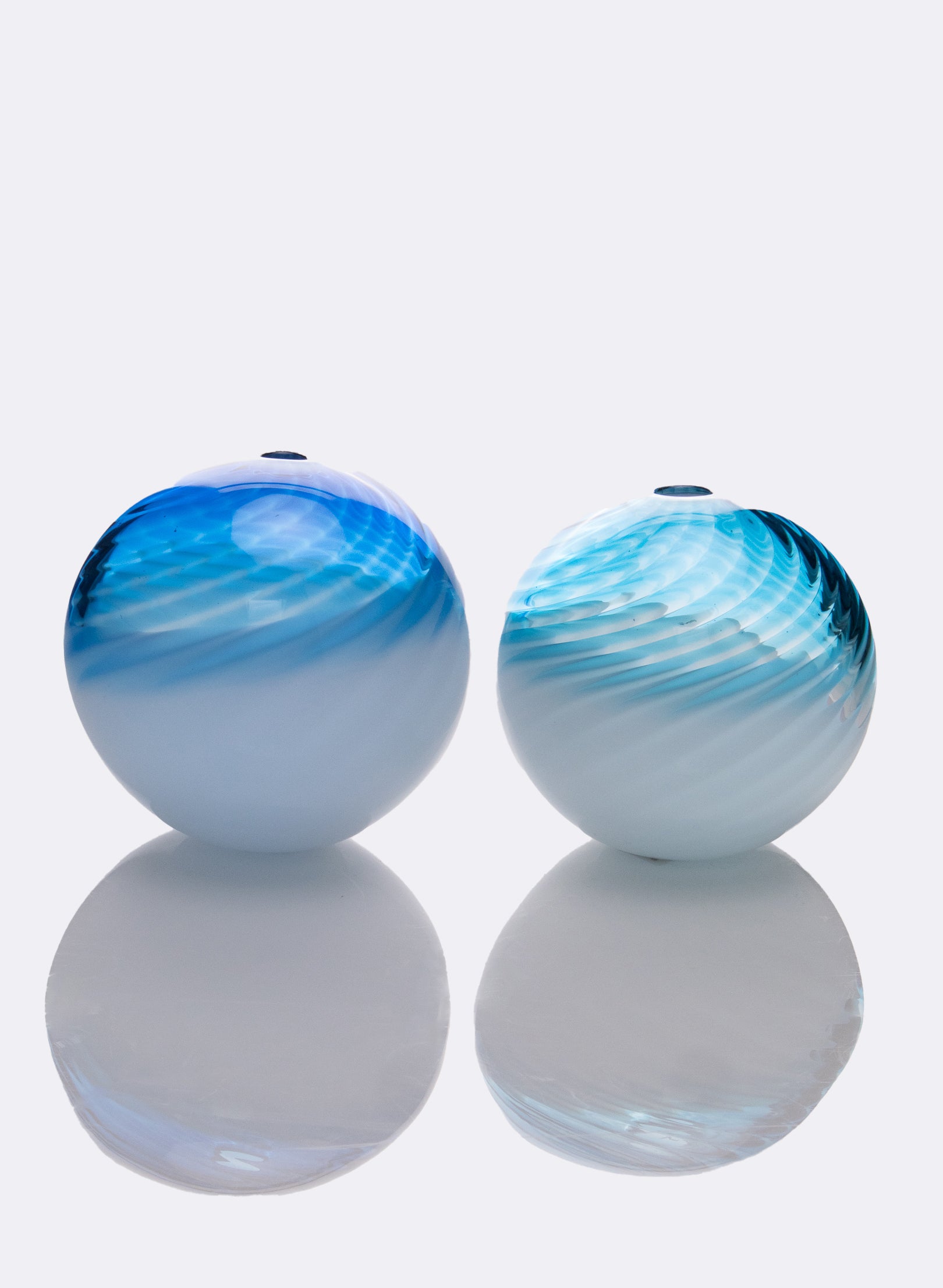 Glass Marble Vase #5 – The Poi Room Ltd