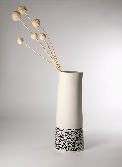 Extra Tall Vase - Dots