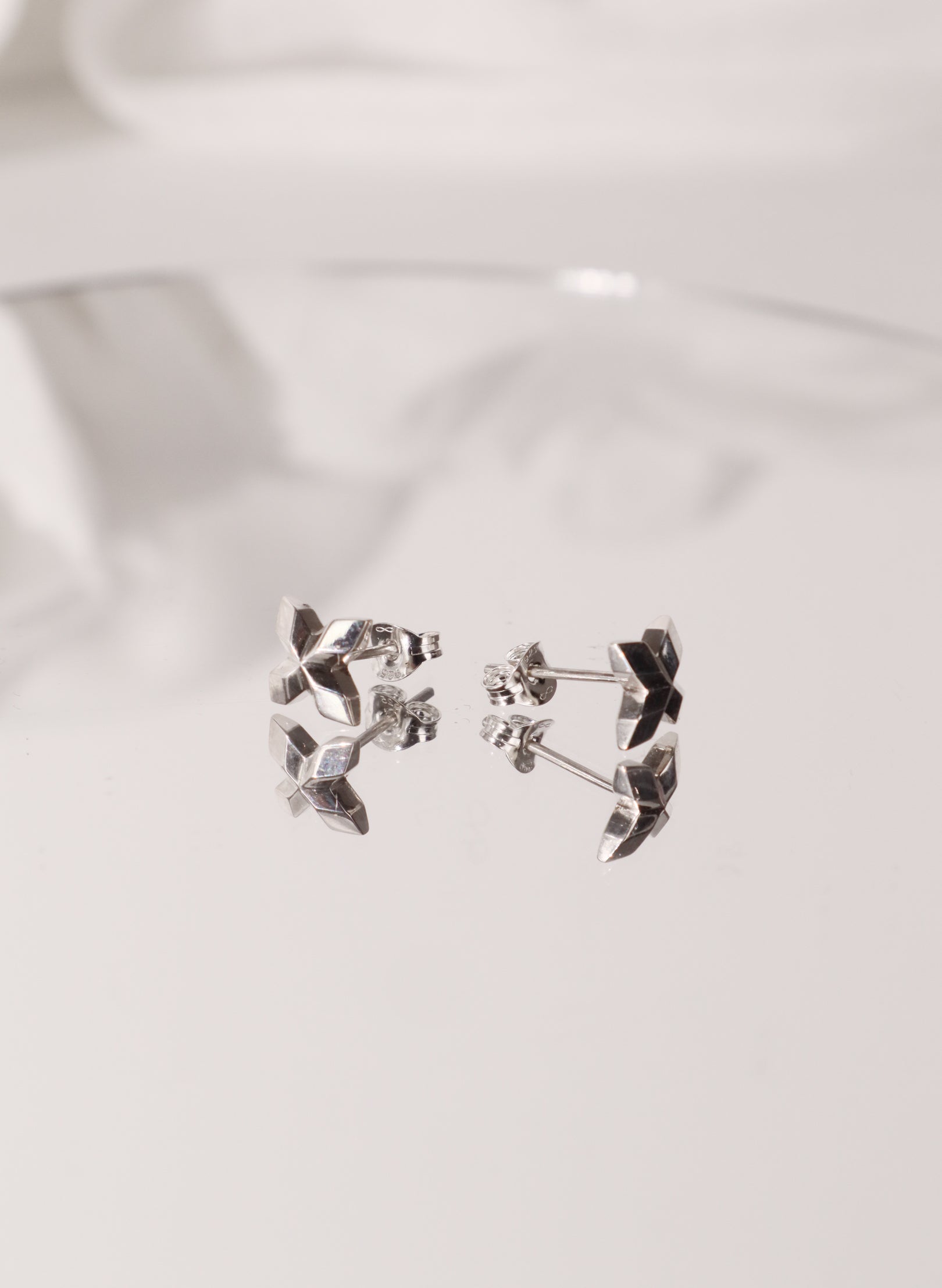 Cross Stud Earrings