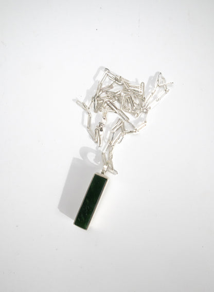 Column Pounamu Link Pendant