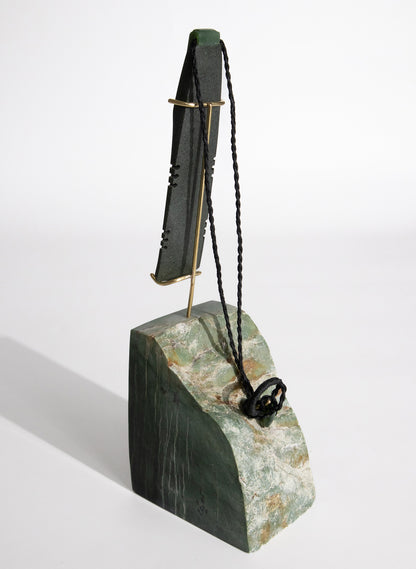 Toki Pounamu Sculpture