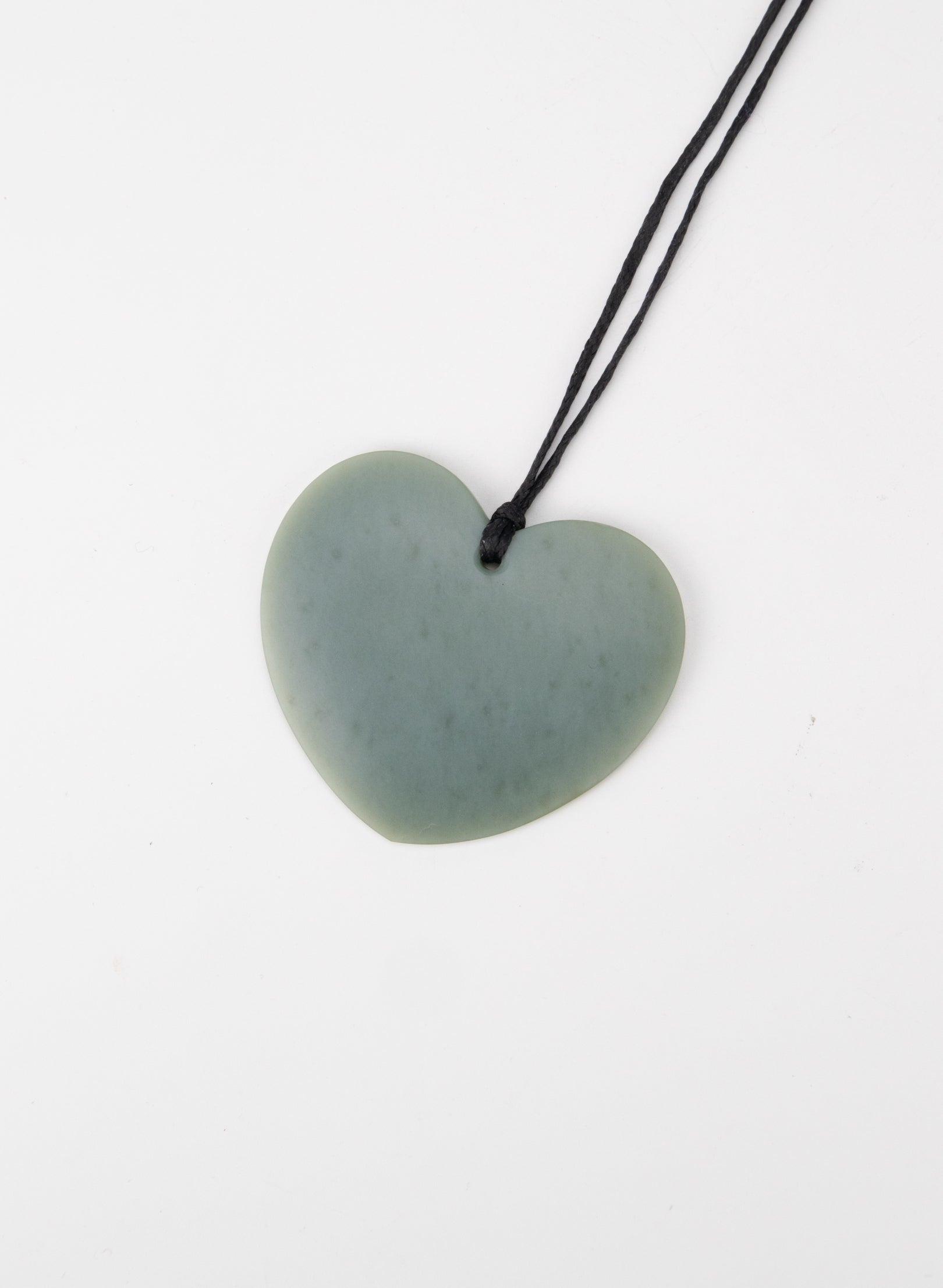 Large Inanga Pounamu Heart