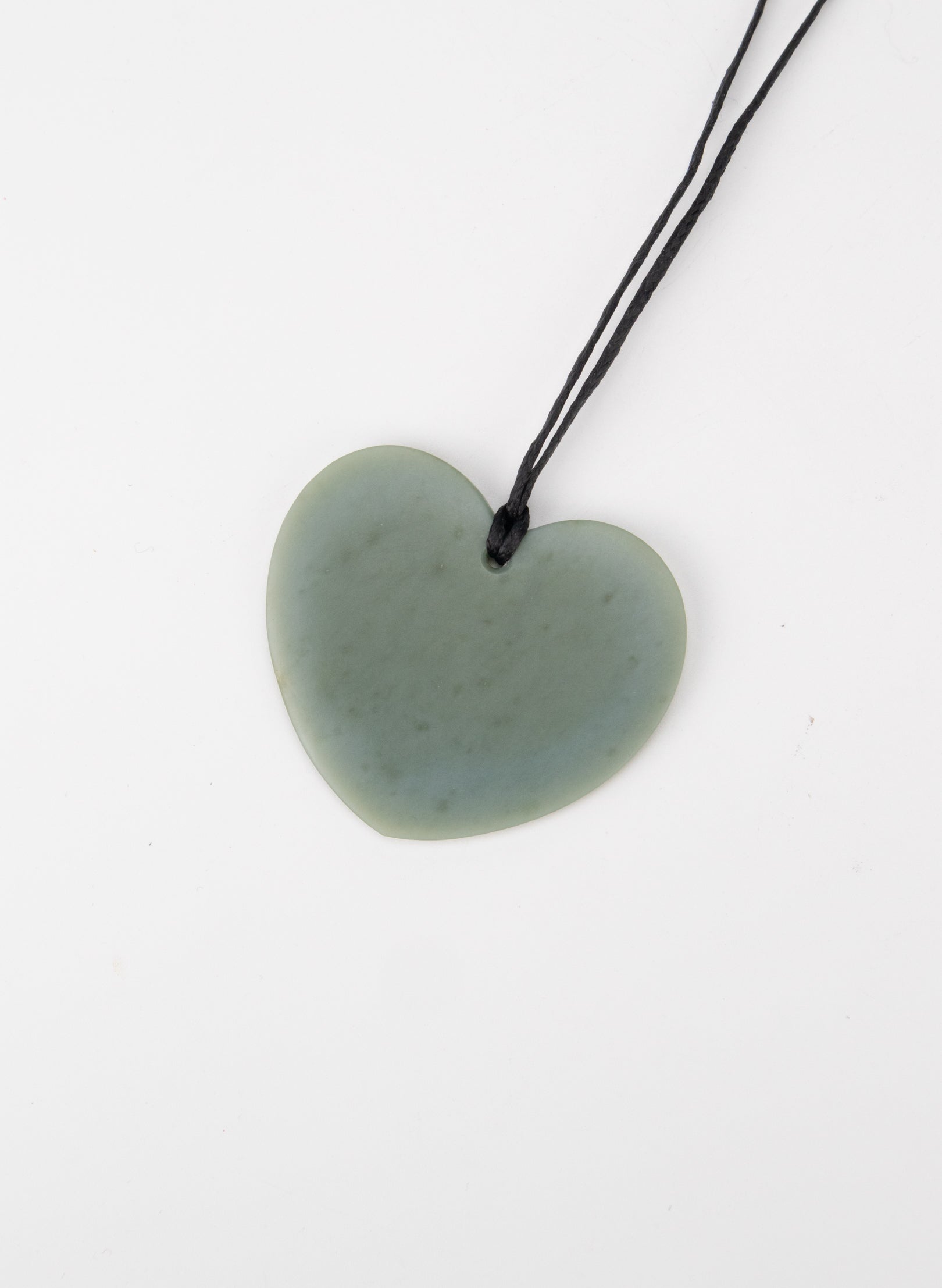 Large Inanga Pounamu Heart