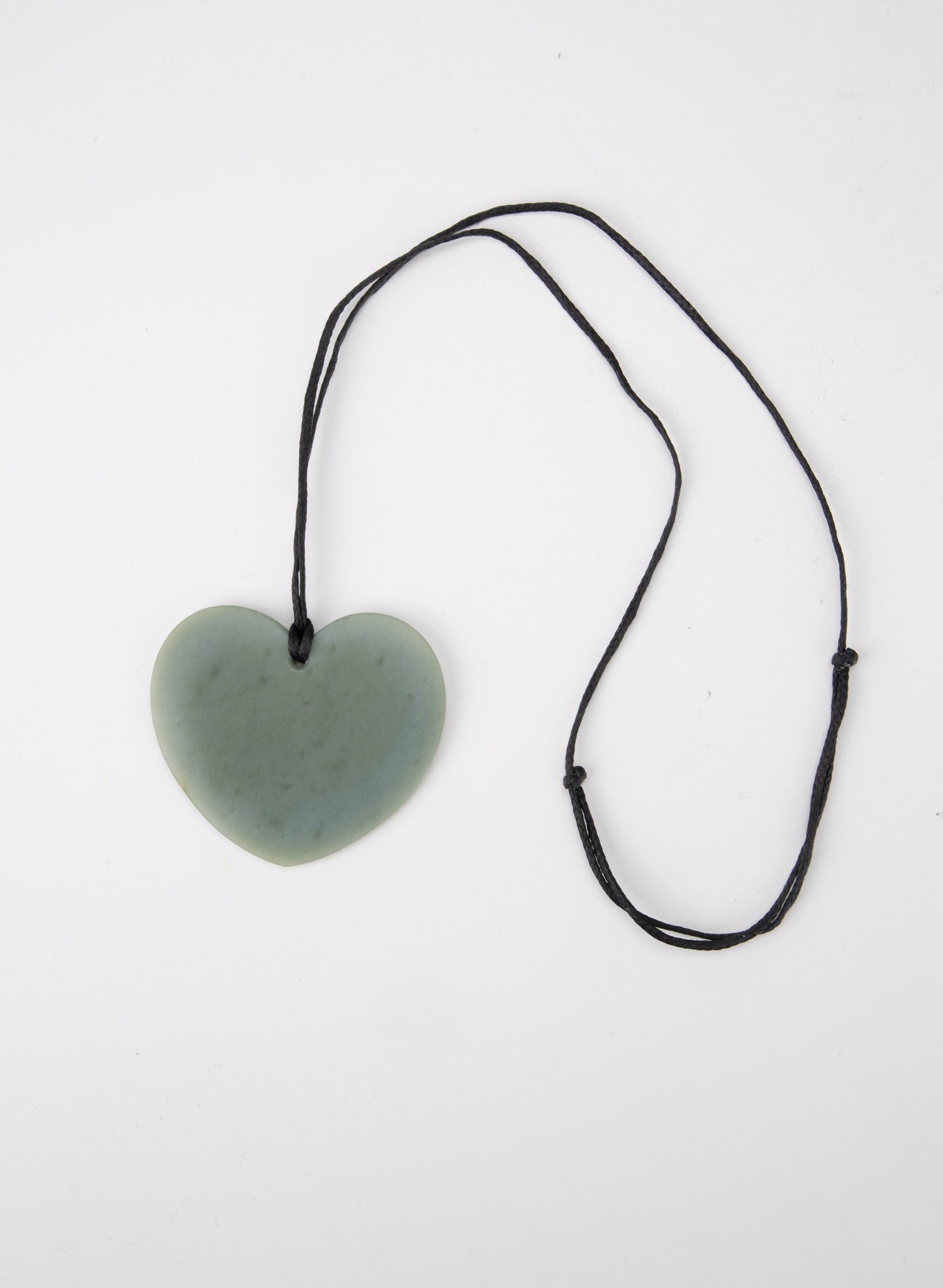 Large Inanga Pounamu Heart