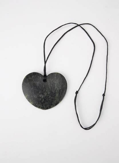 Large Pounamu Heart