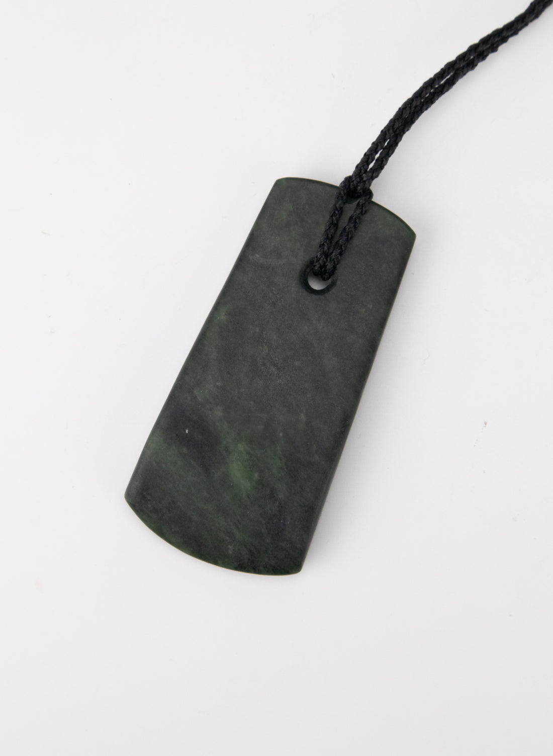 Carved Pounamu Wave Pendant