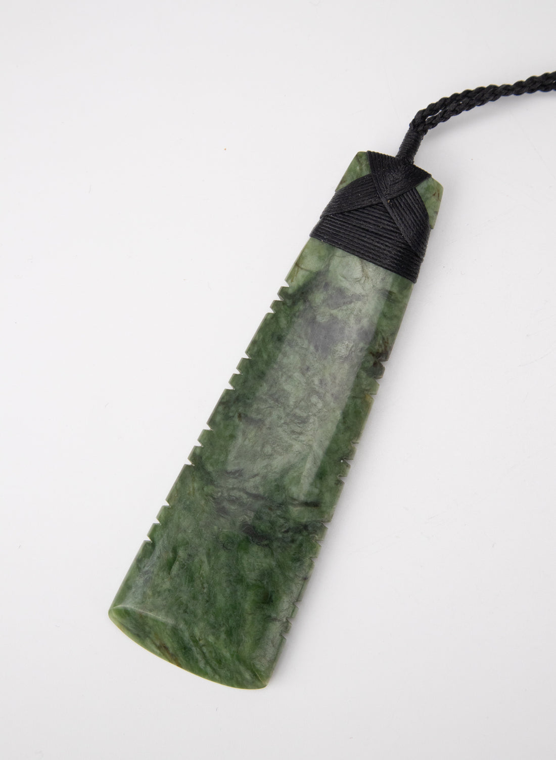 Notched and Bound Pounamu Toki