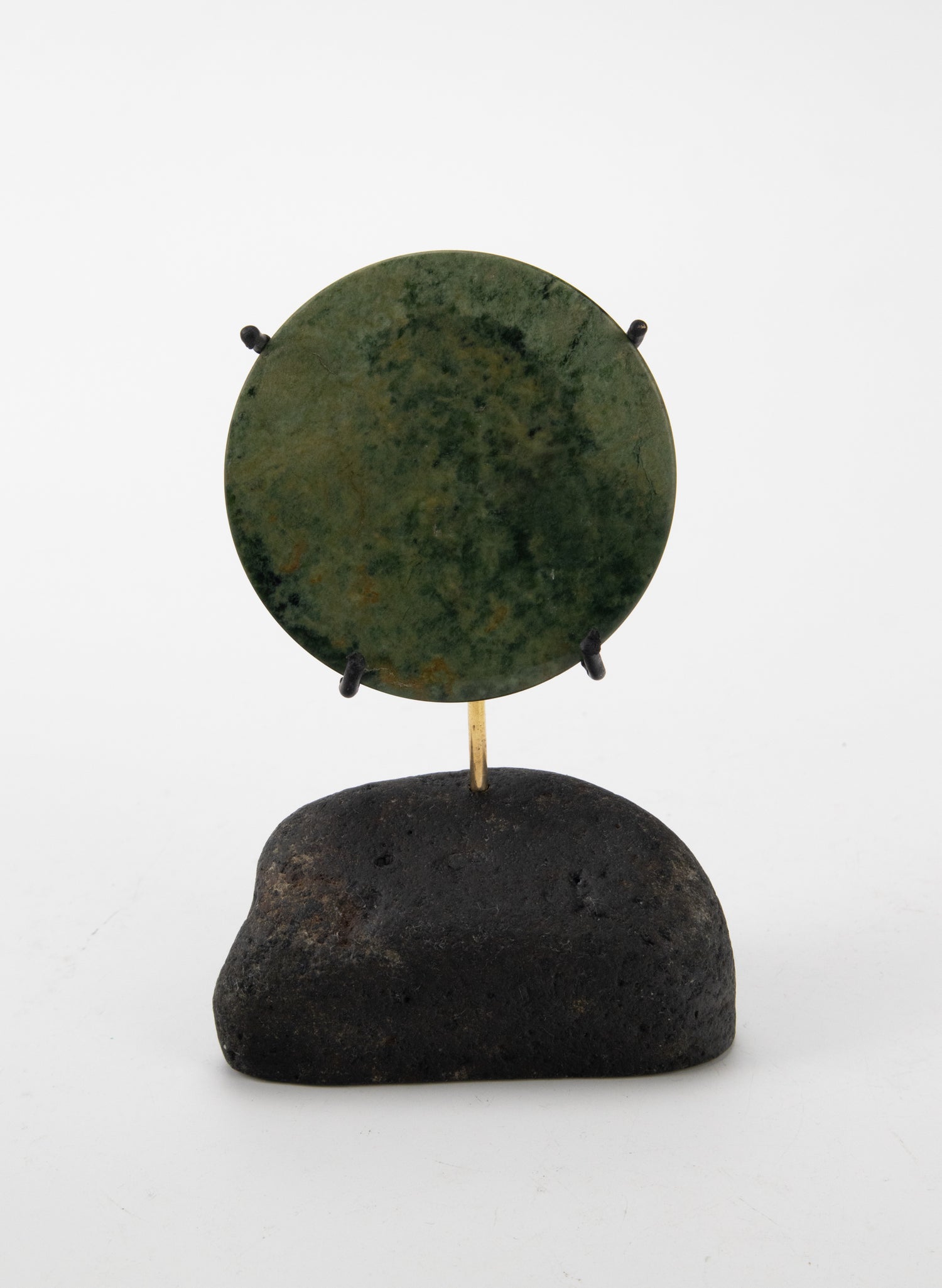 Pounamu Disc Sculpture