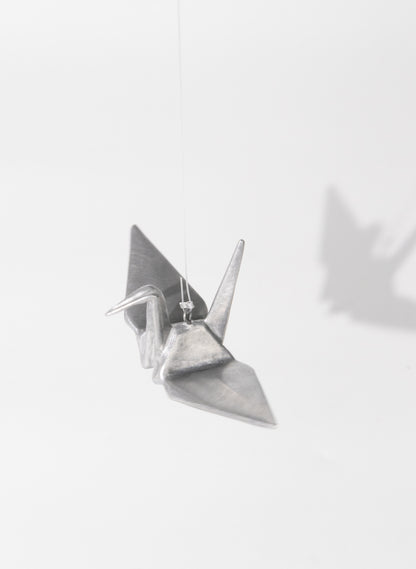 Hanging Crane Sculpture - Smooth