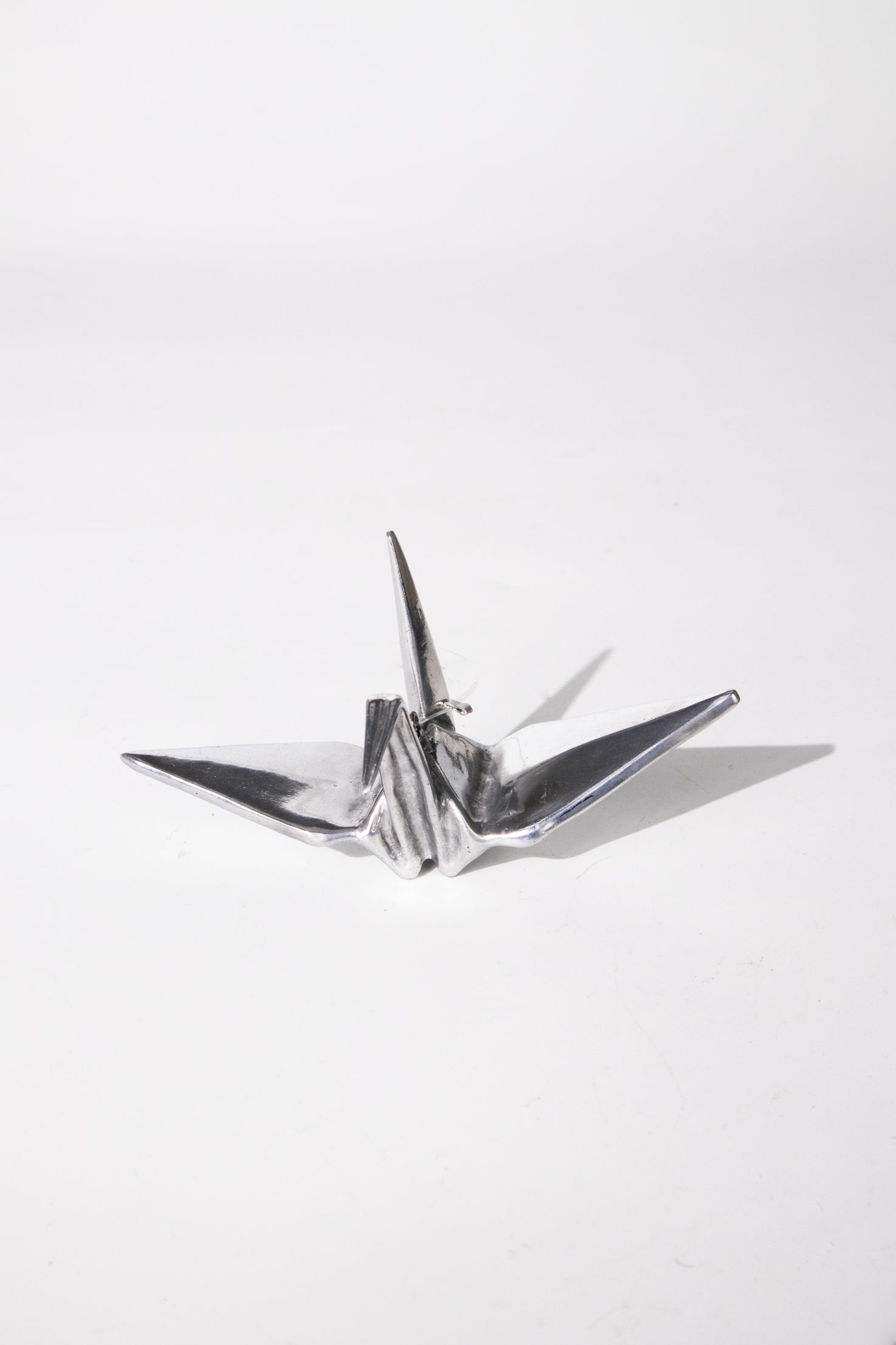 Hanging Crane Sculpture - Polished