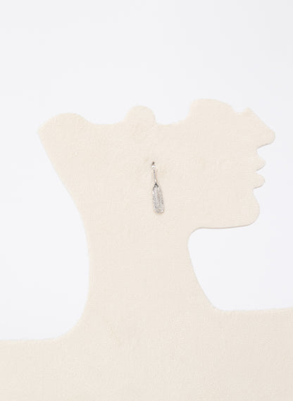 Small Feather Hook Earrings