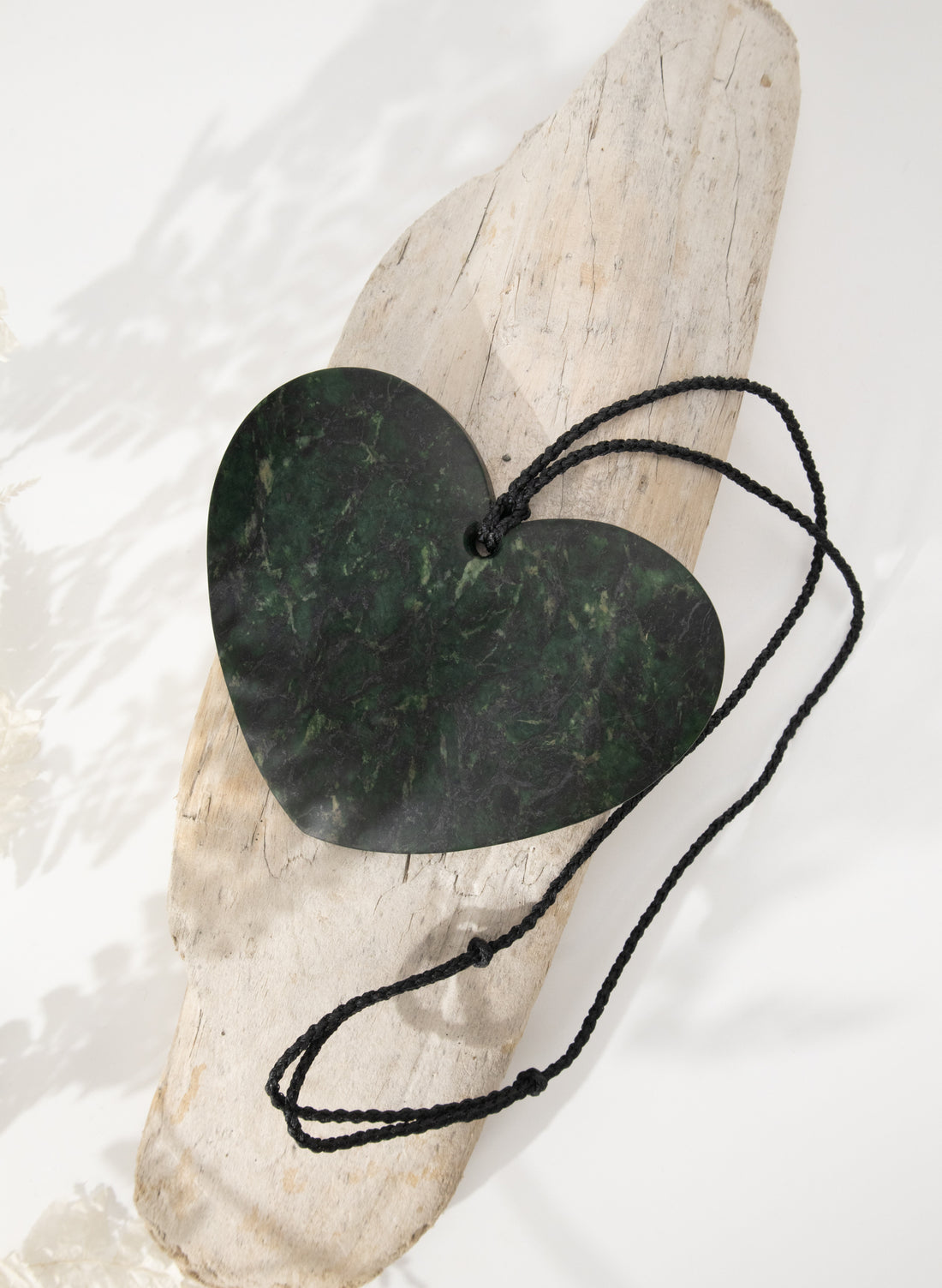 Large Pounamu Heart