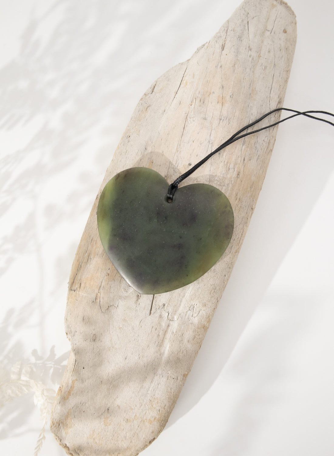 Large Pounamu Heart