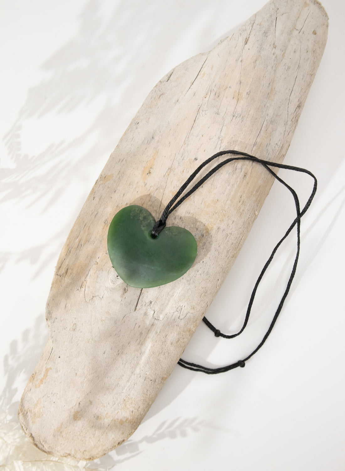 Medium Pounamu Heart