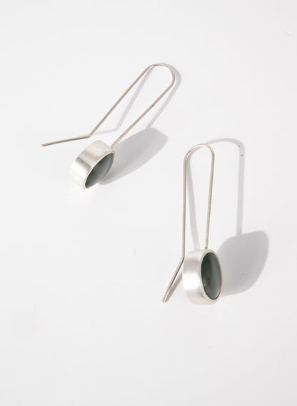 Pounamu Drop Earrings