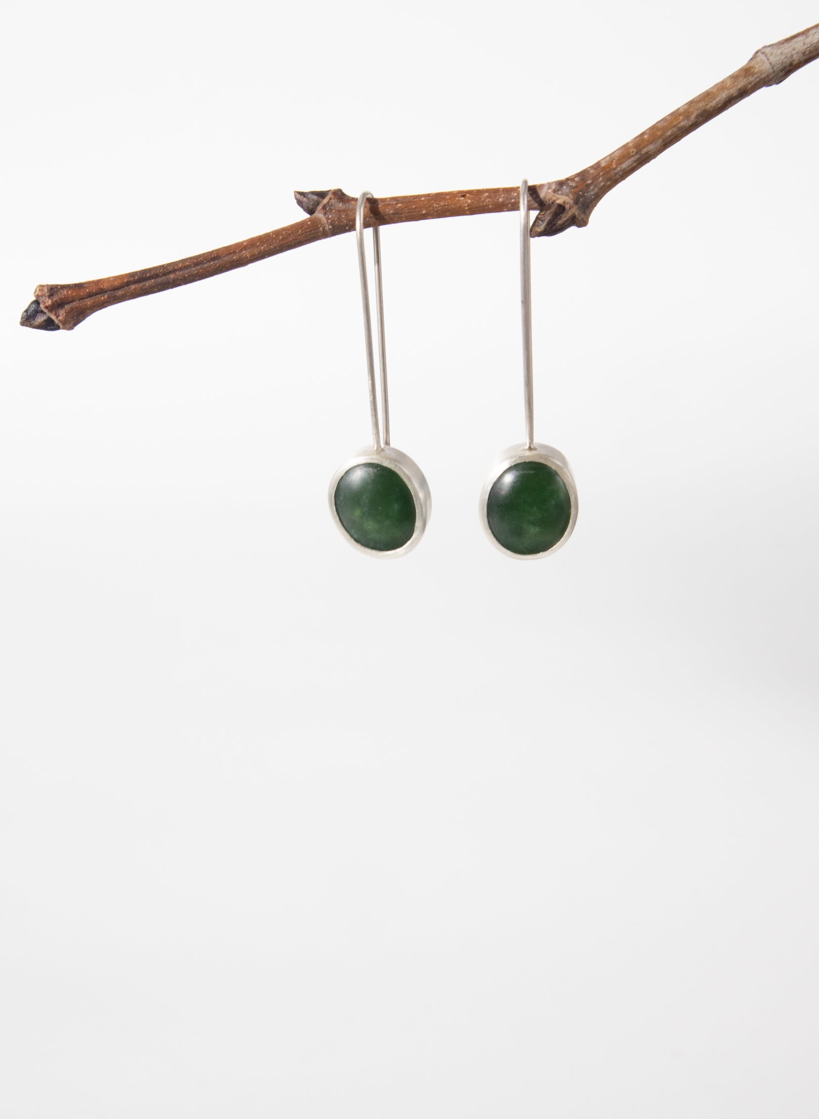 Pounamu Drop Earrings