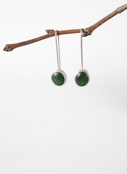 Pounamu Drop Earrings