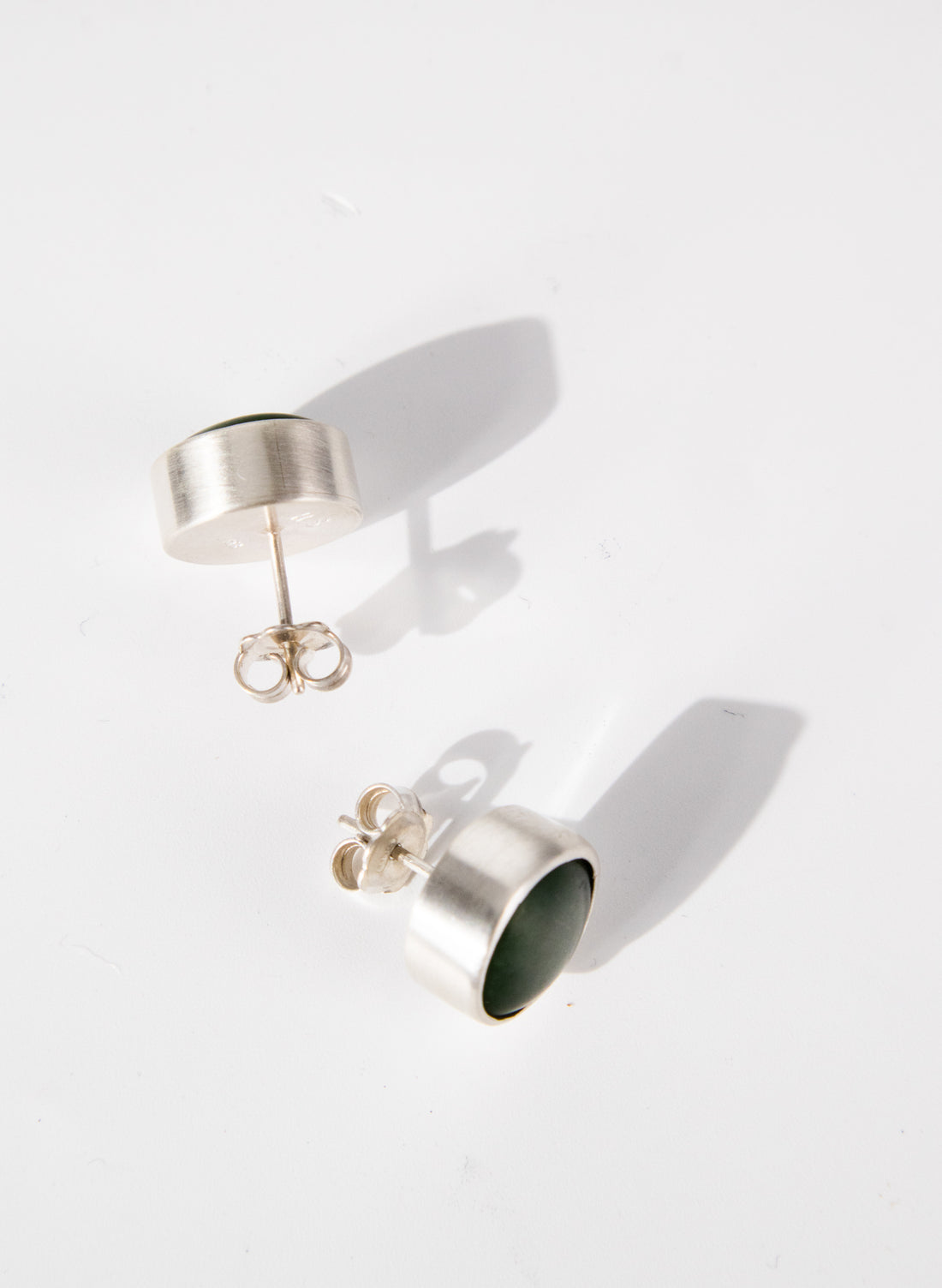 Pounamu Stud Earrings