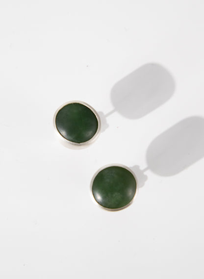 Pounamu Stud Earrings