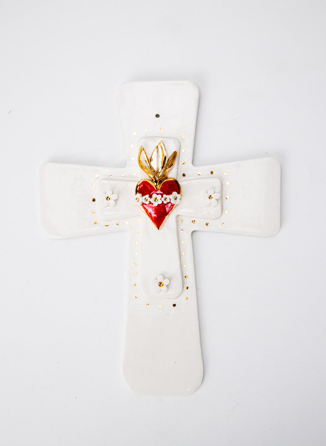 Large Sacred Heart Cross 