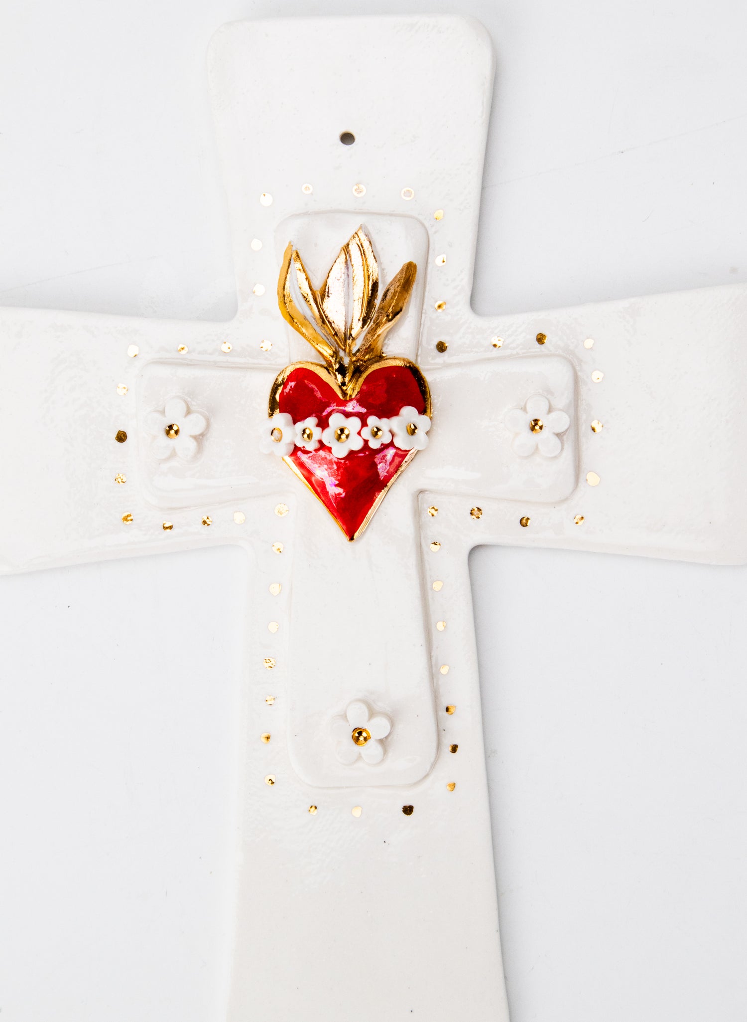 Large Sacred Heart Cross 