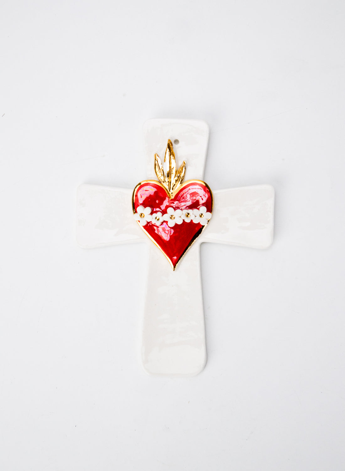 Medium Sacred Heart Cross 