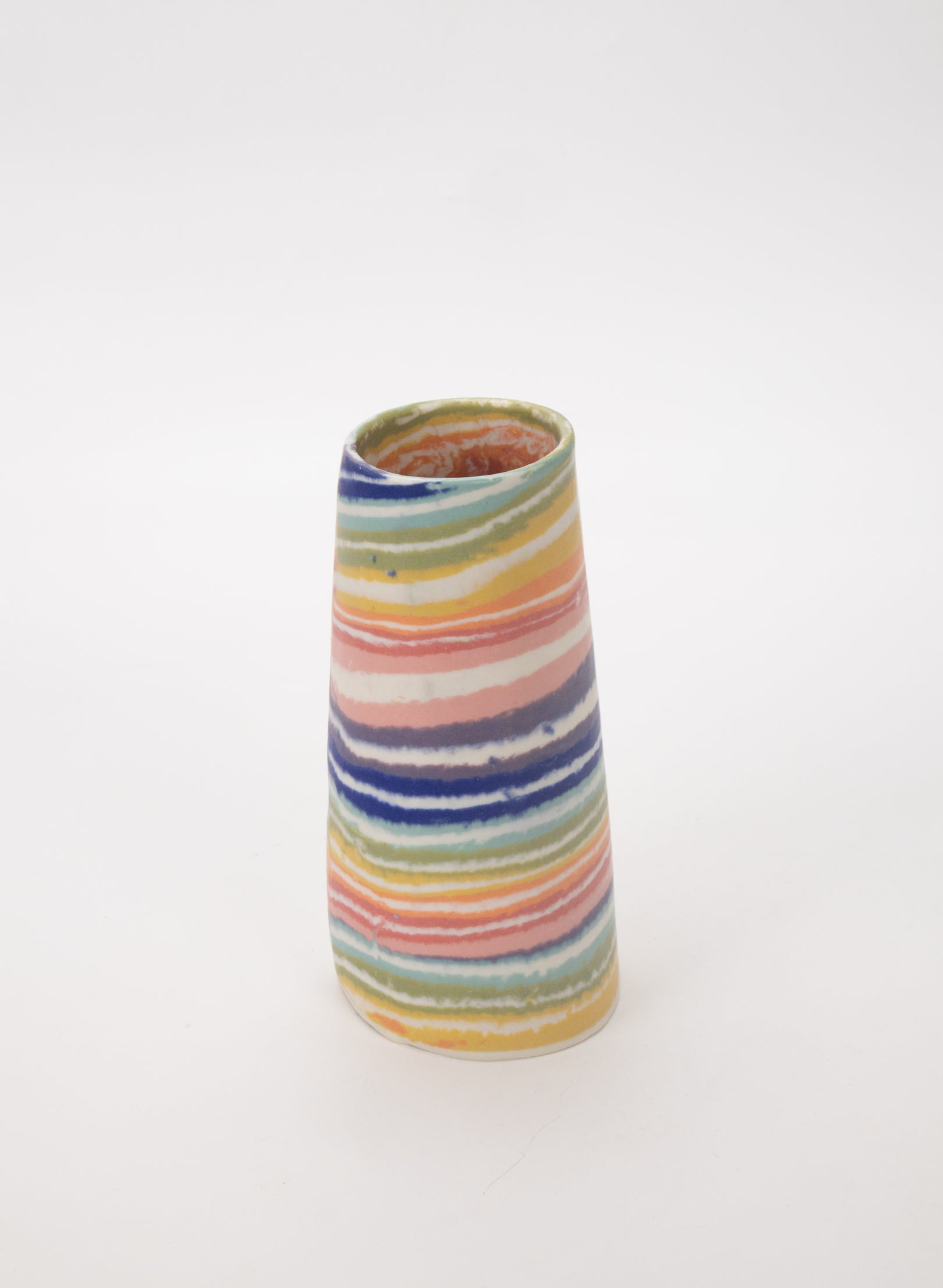 Nerikomi Rainbow Large Vase