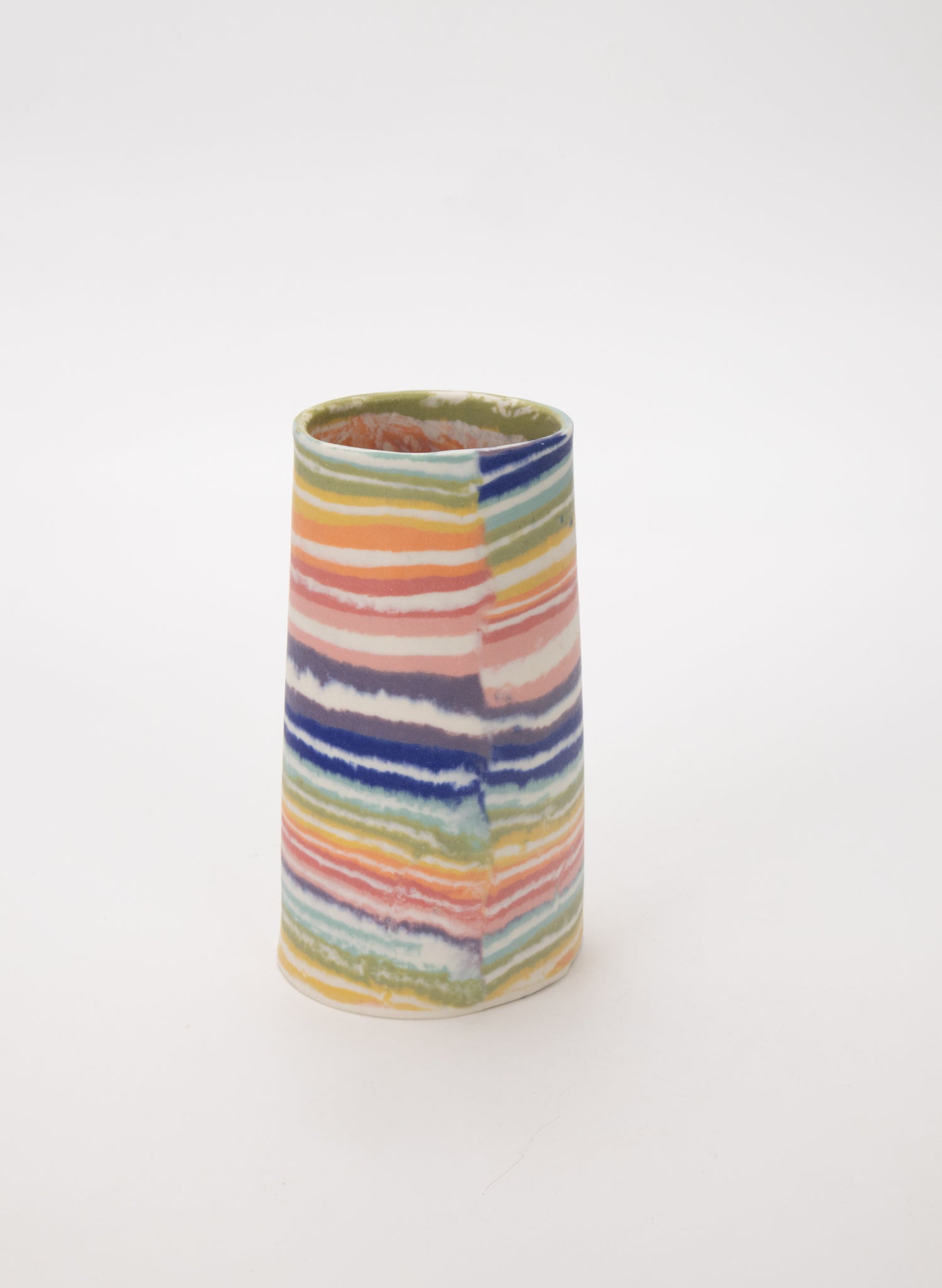 Nerikomi Rainbow Large Vase