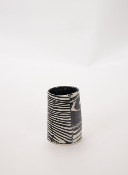 Nerikomi Black Small Vase