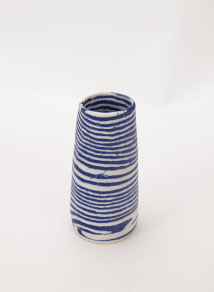 Nerikomi Dark Blue Medium Vase