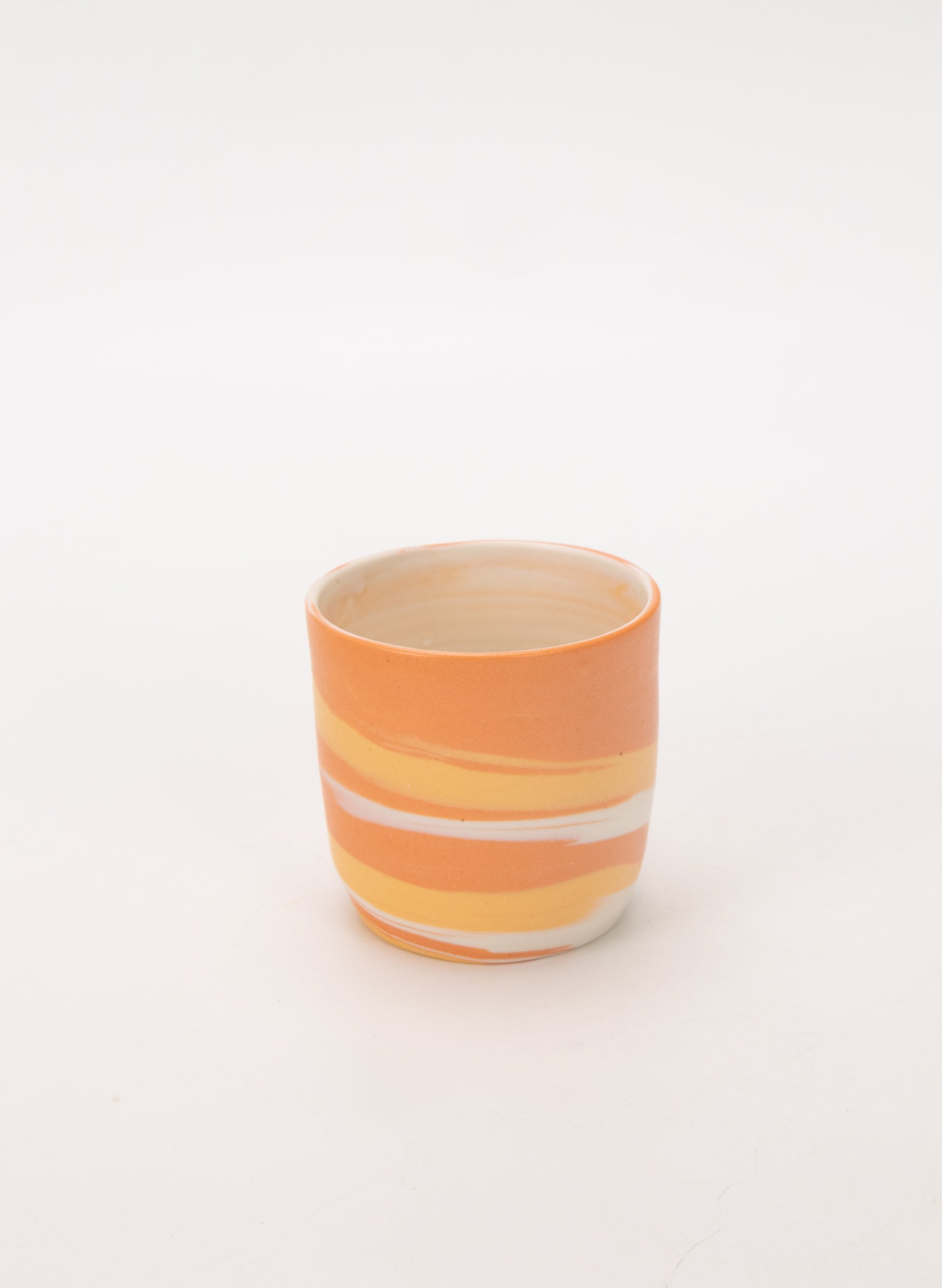 Thrown Mug - Oranges