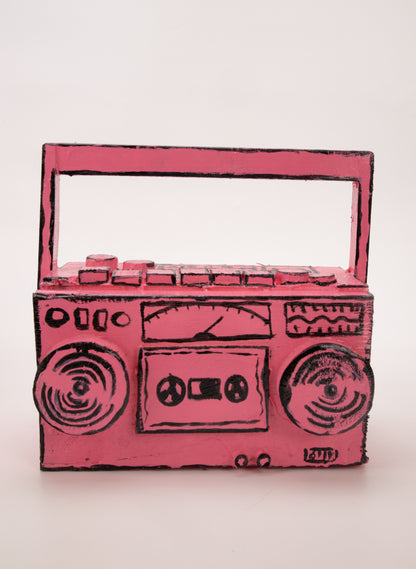 Ghetto Blaster Pink - Large