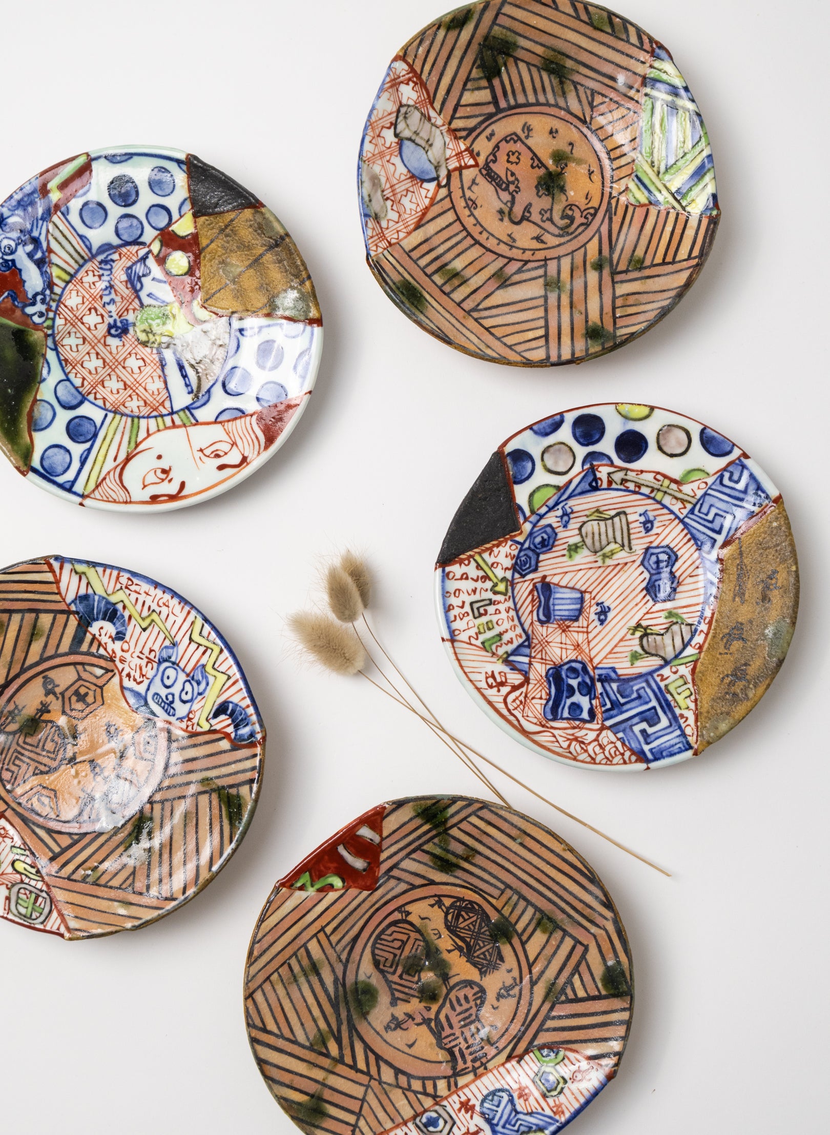 Small Yobitsugi Wall Plates