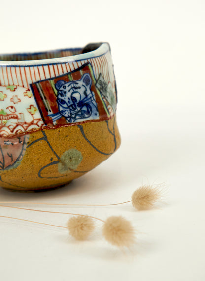 Yobitsugi Style Tea Bowl