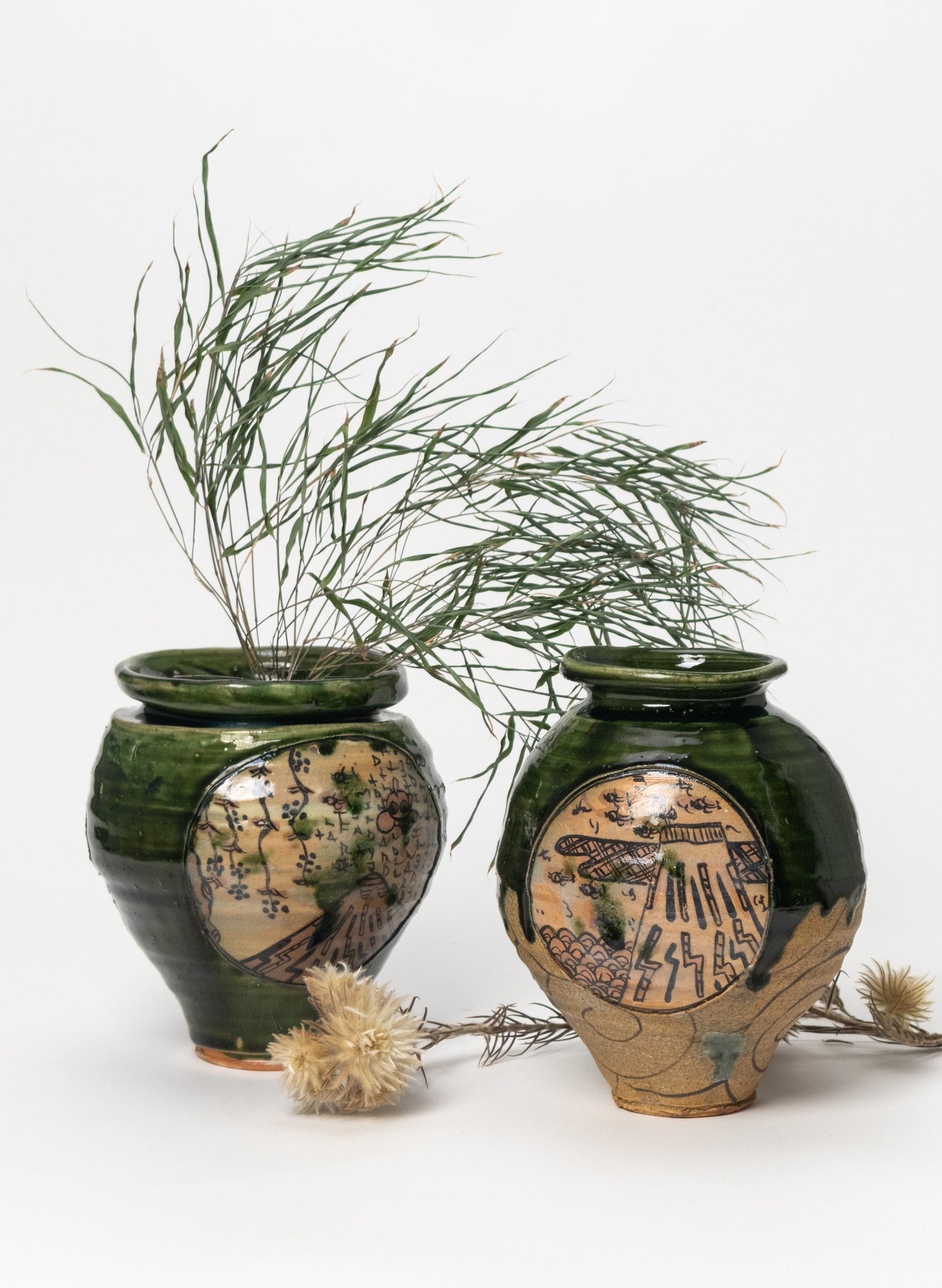 Oribe &amp; Kizeto Ceramic Vase