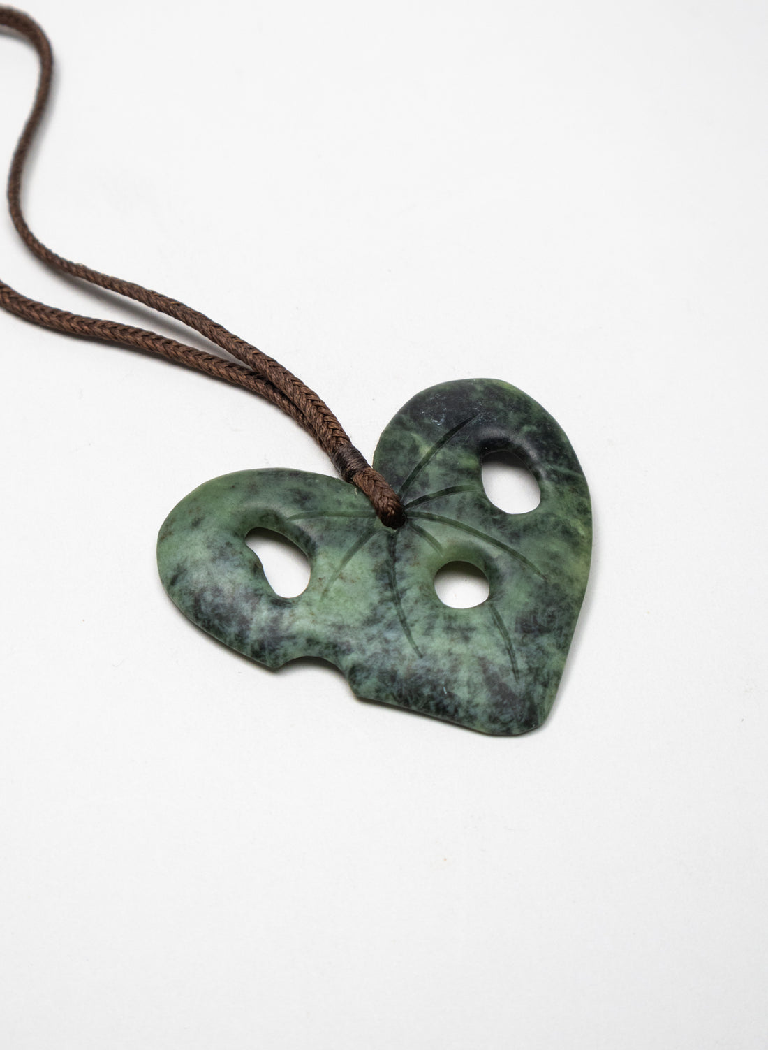 Pounamu Kawakawa Necklace 