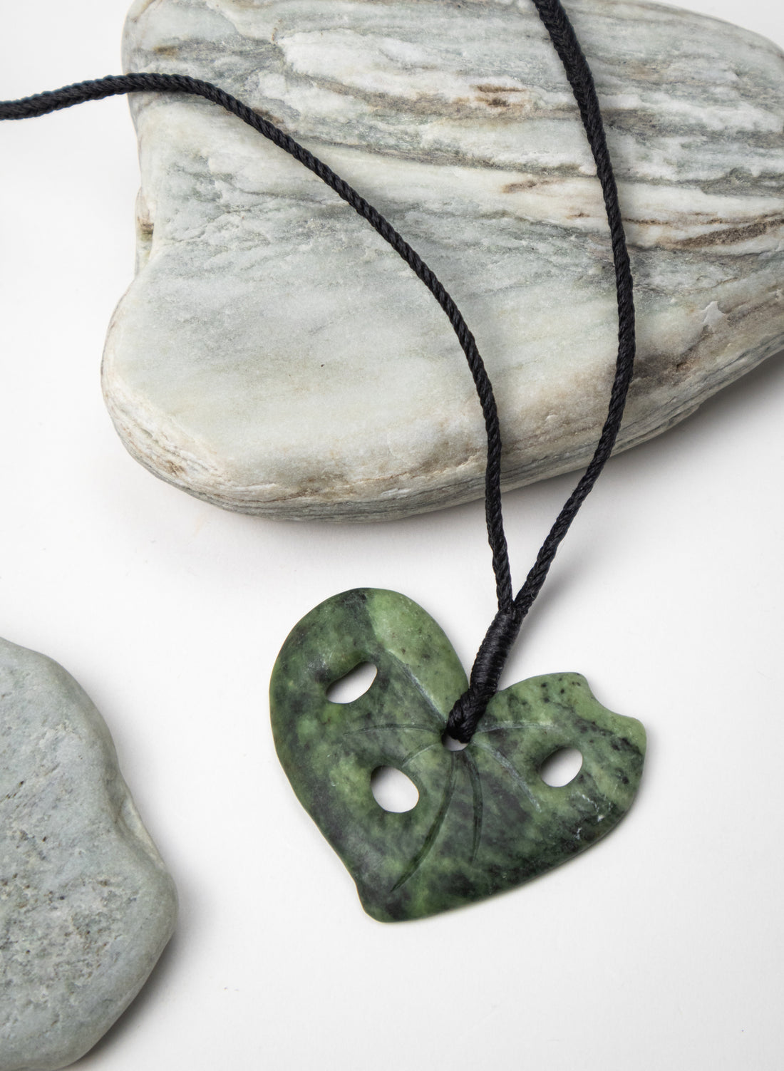 Pounamu Kawakawa Necklace 