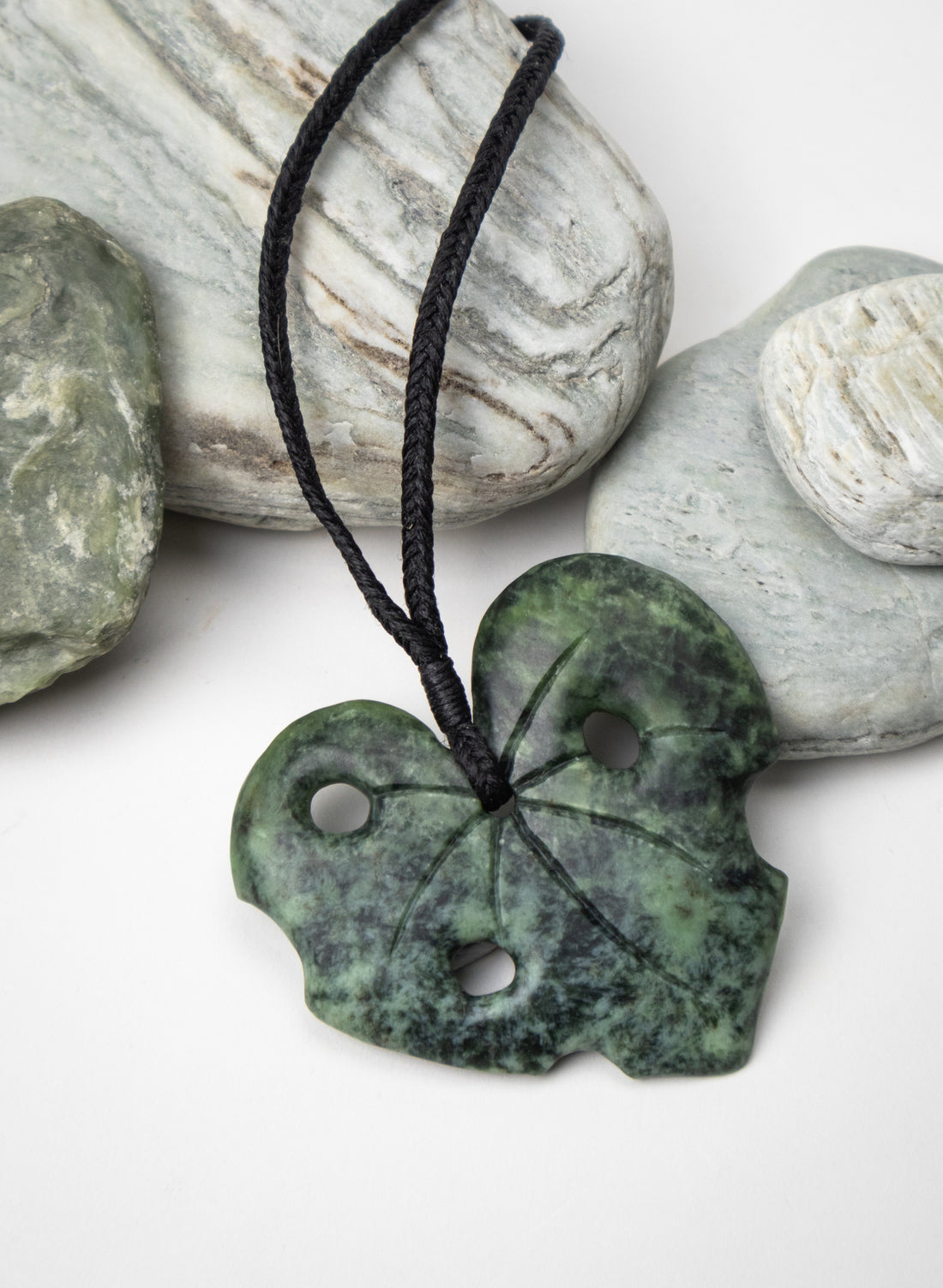 Pounamu Kawakawa Necklace 