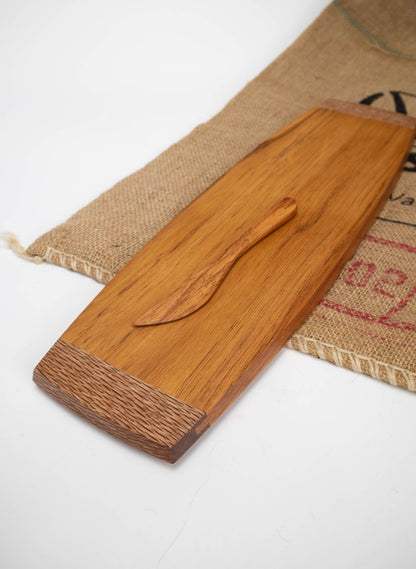 Waka Cheese Board With Knife - Rimu