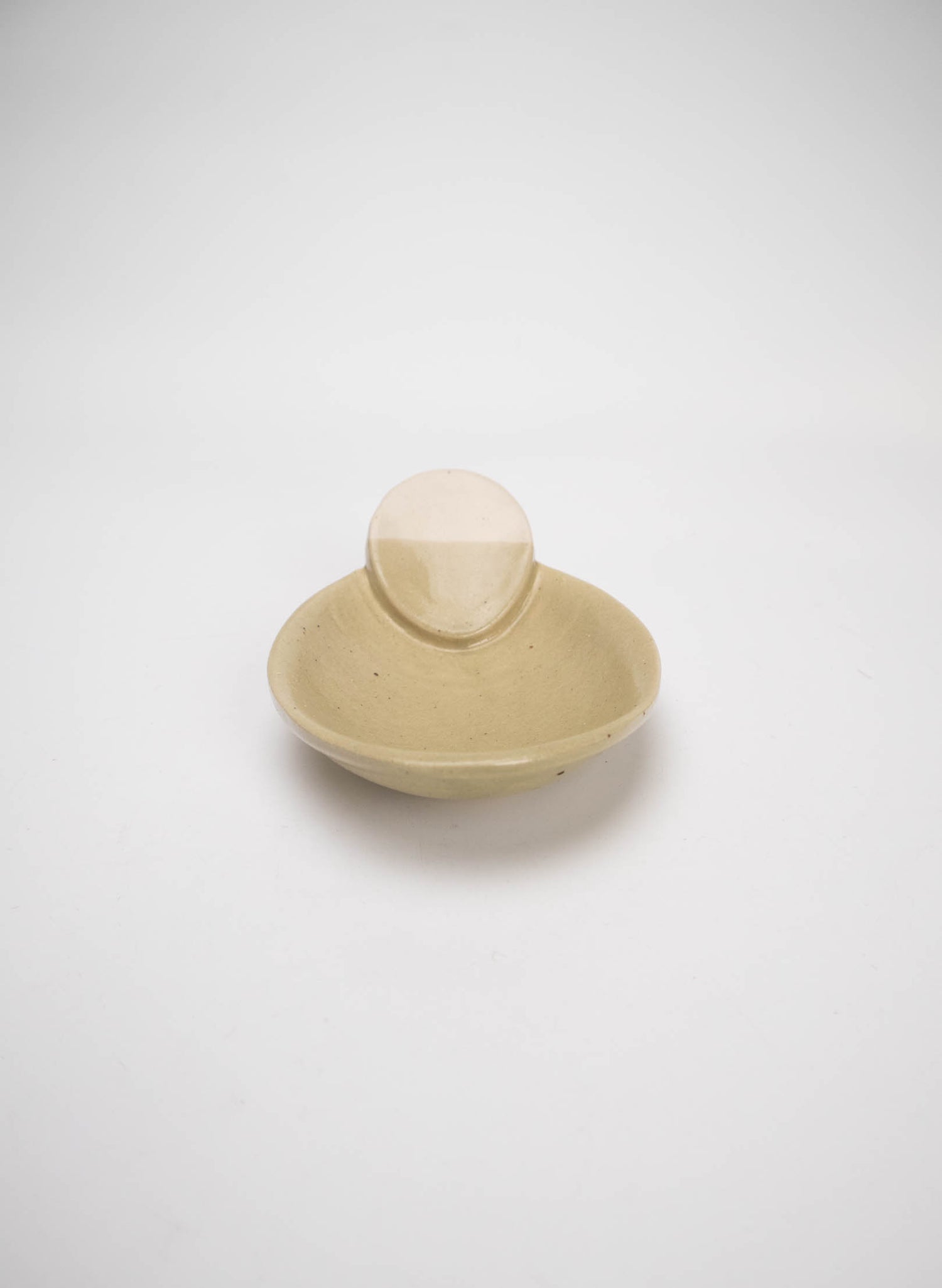 Small Olive Dish - Olive Green