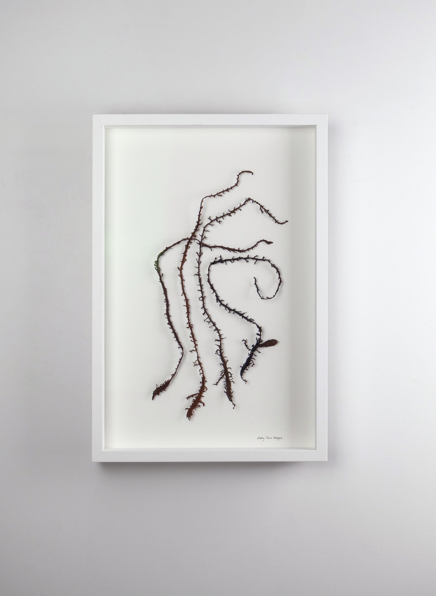 NZ Seaweed Tango - 3D Embroidery