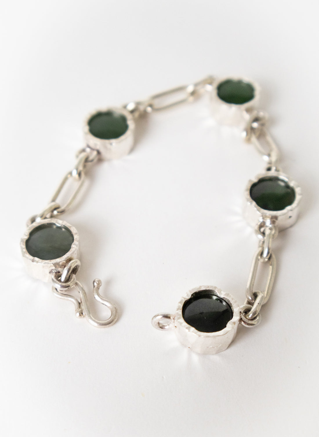 Five Stone Pounamu Bracelet