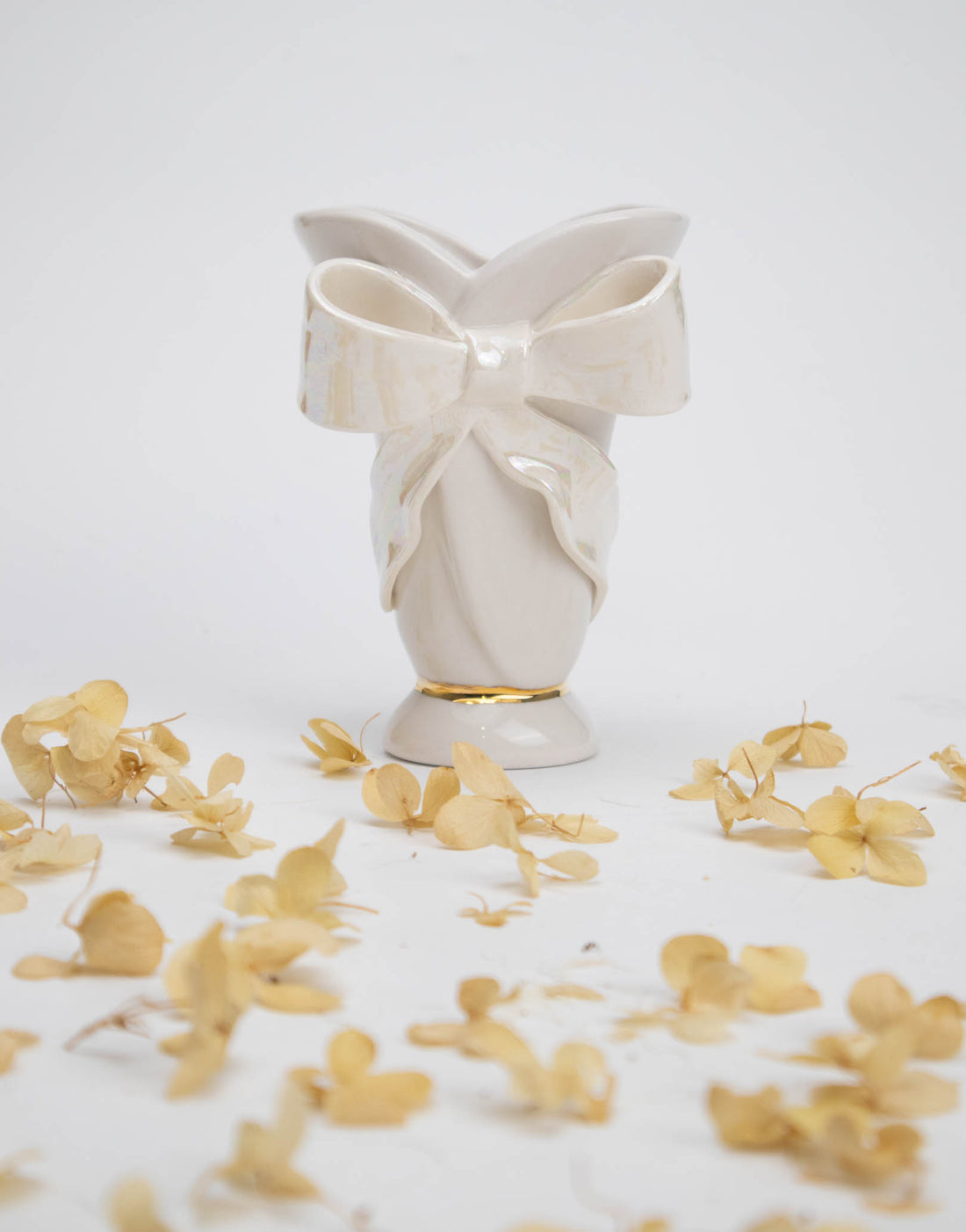 Medium Posy Vase with Bow